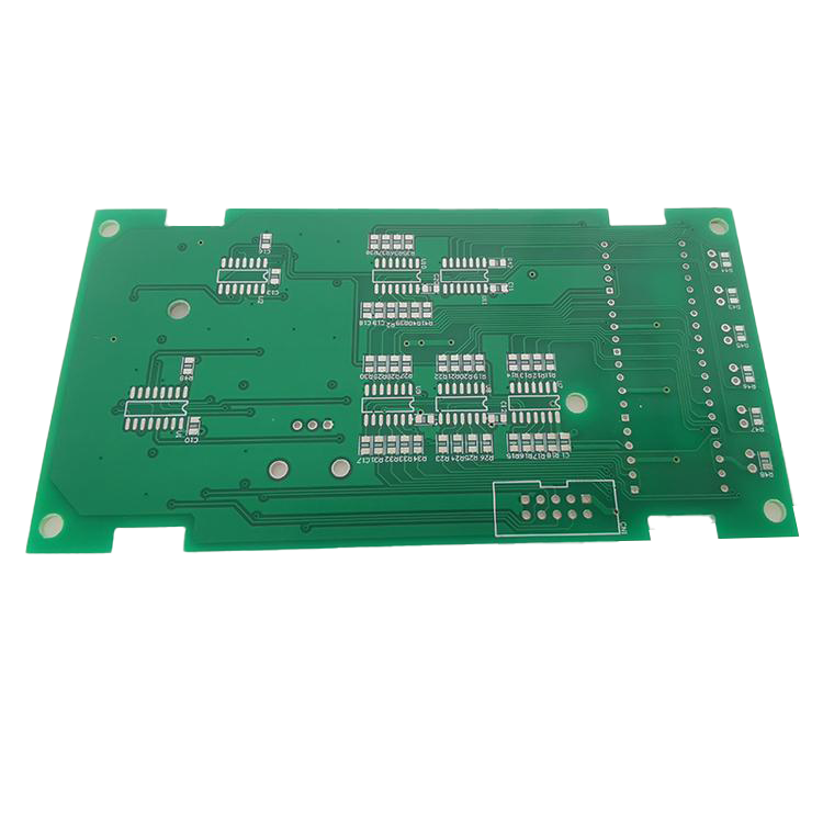 双层无卤工控PCB电路板原图