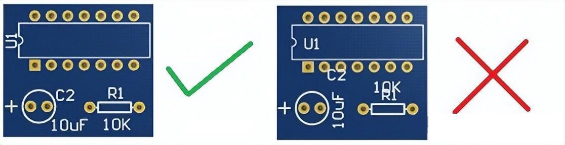 正确的PCB字符丝印方法